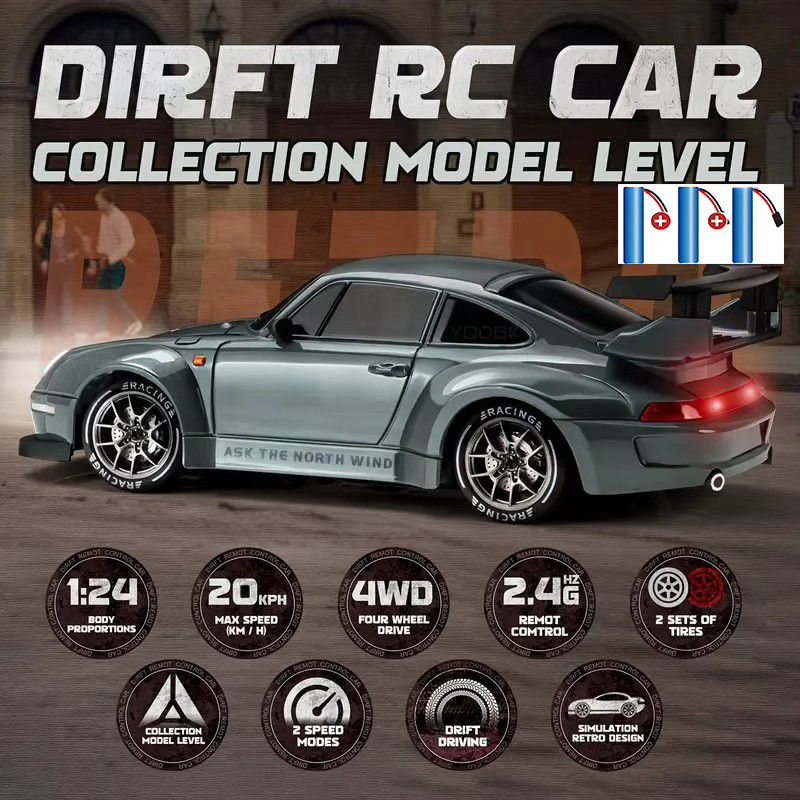 Rc Hobby Pro - 4WD RC Drift Car 2.4GHz 4x4
