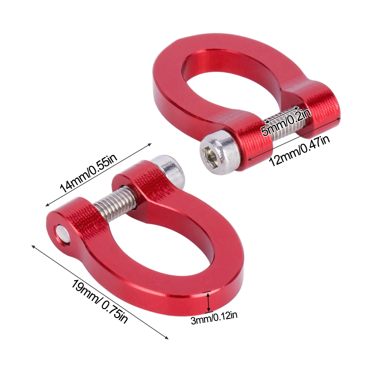 CNC Aluminum Bumper D-ring Tow - огляд і ціна Rc Hobby Crawler