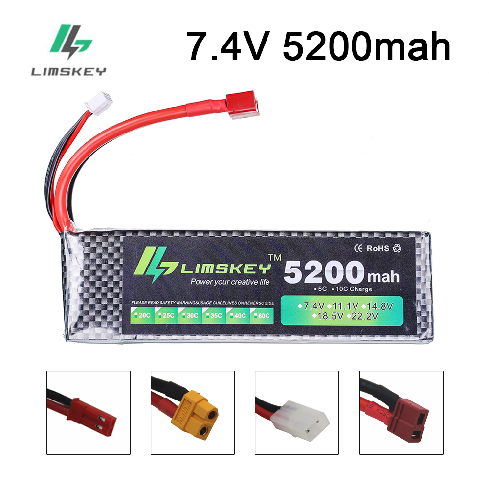 Limskey Power battery 7.4V 520 - огляд і ціна Rc Hobby Hub