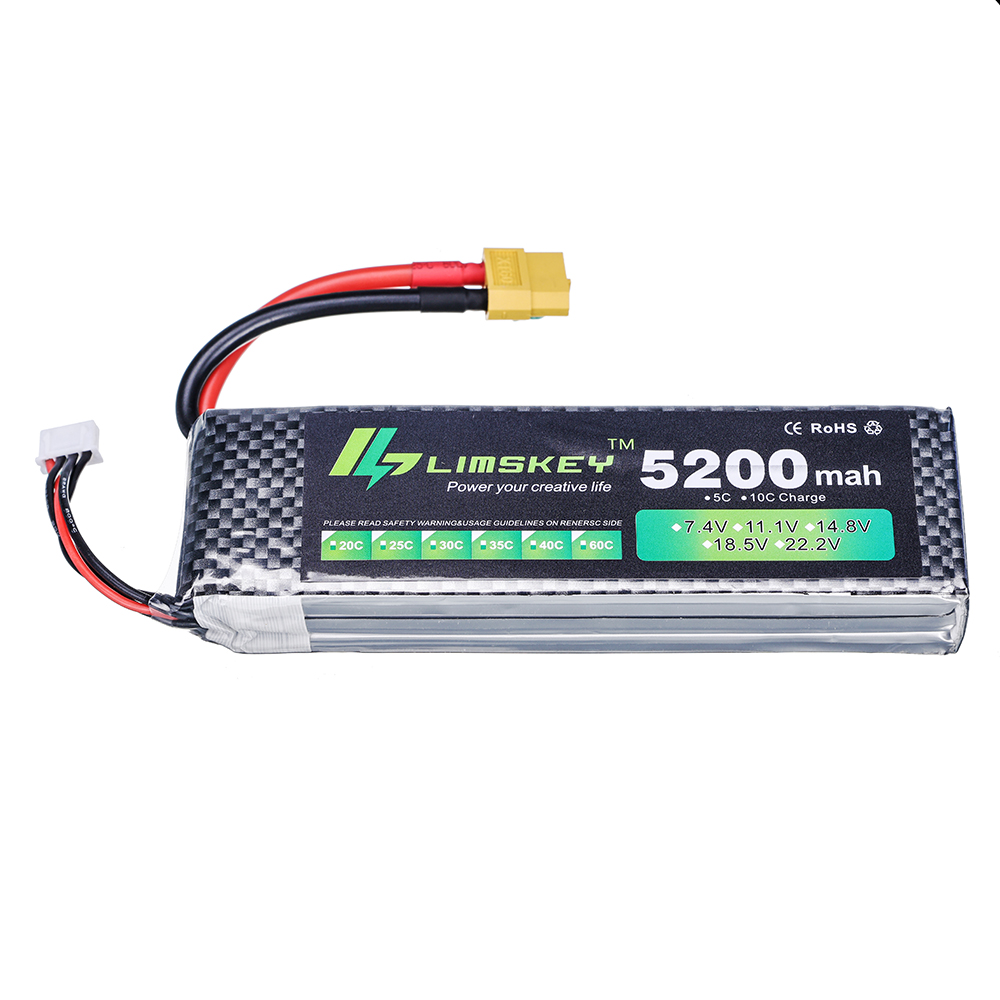 Limskey Power battery 7.4V 520 - огляд і ціна Rc Hobby Hub