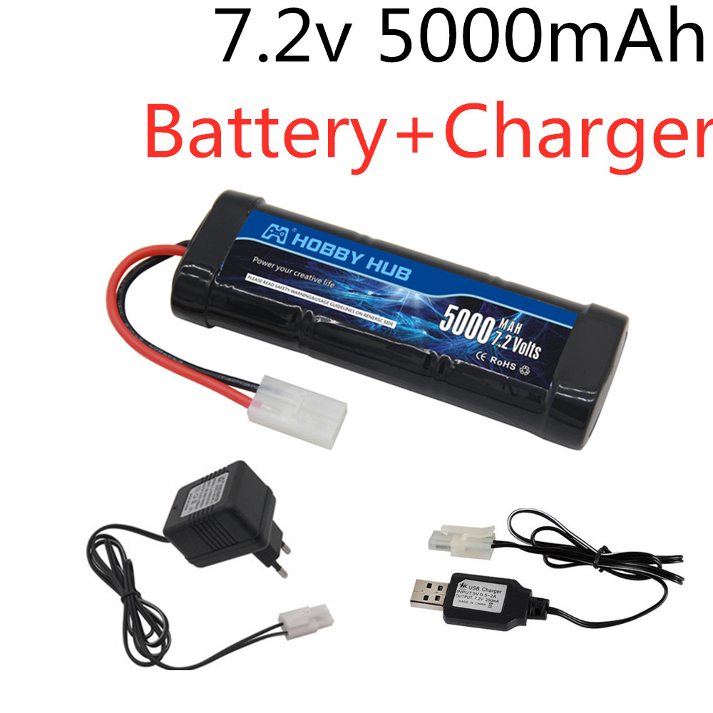 7.2V 5000mAh Ni-MH Battery Pac - огляд і ціна Rc Hobby Hub