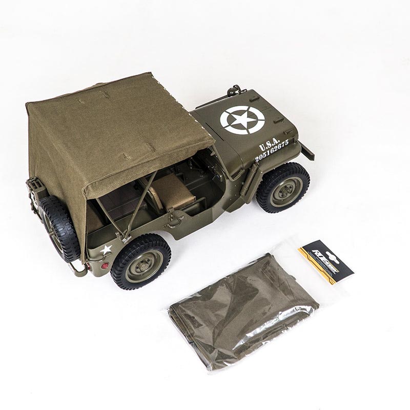 FMS 1/12 C1336 M3 Anti-tank Gu - огляд і ціна Rc Jeep Hobby