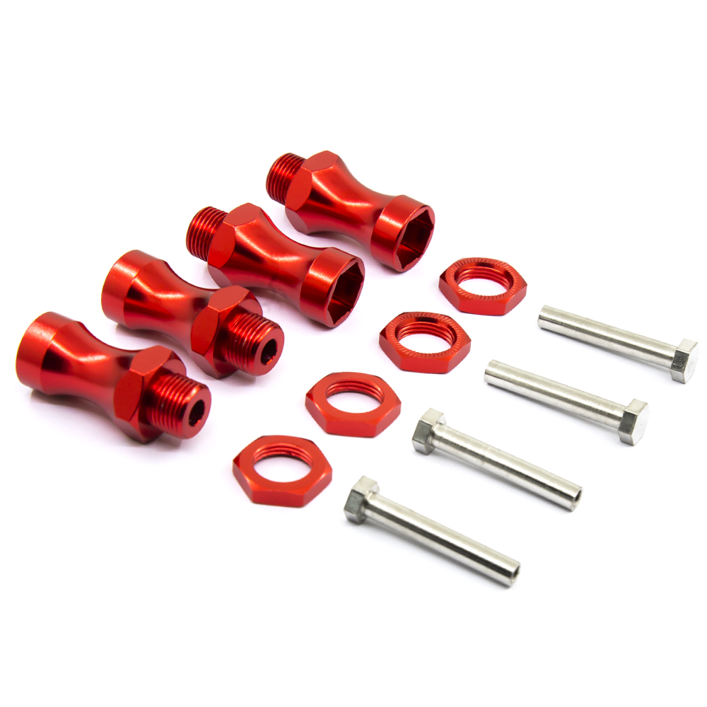 4pcs Wheel Hex 12mm Turn 17mm  - огляд і ціна Wheel Hex Adapter