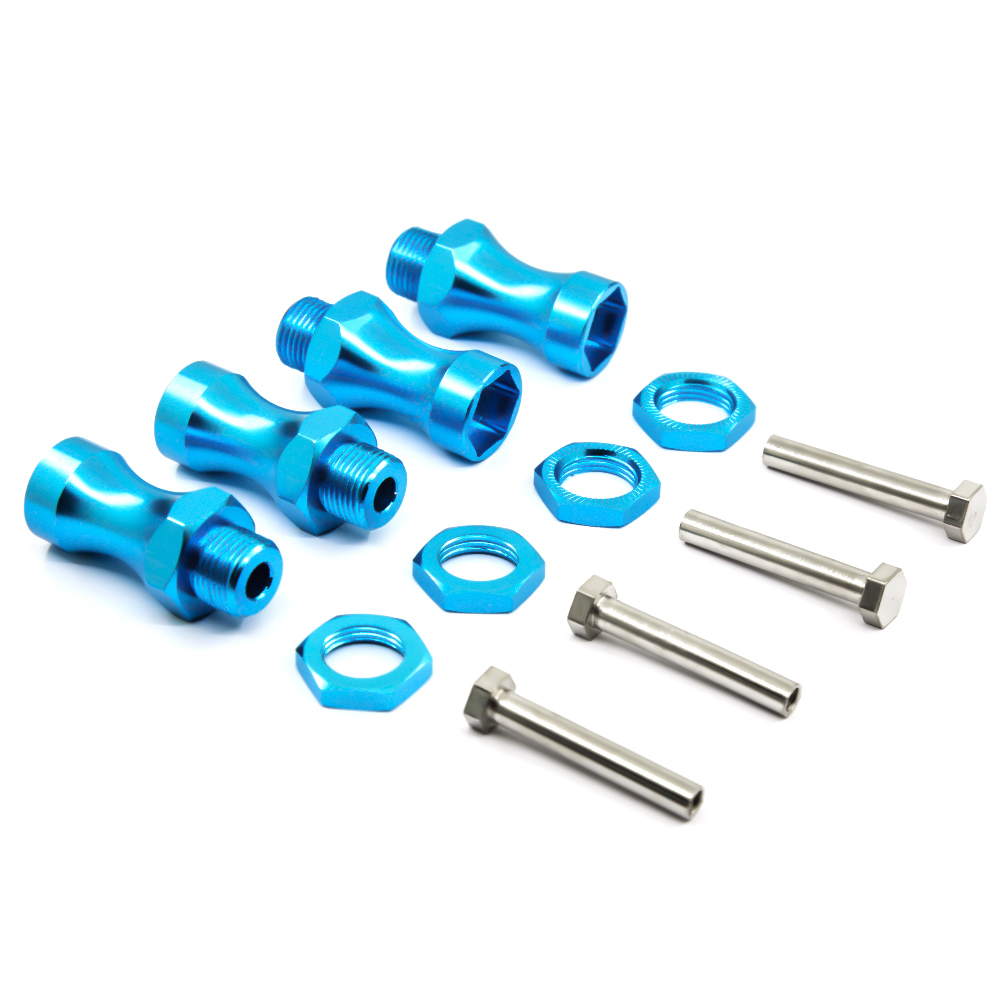 4pcs Wheel Hex 12mm Turn 17mm  - огляд і ціна Wheel Hex Adapter