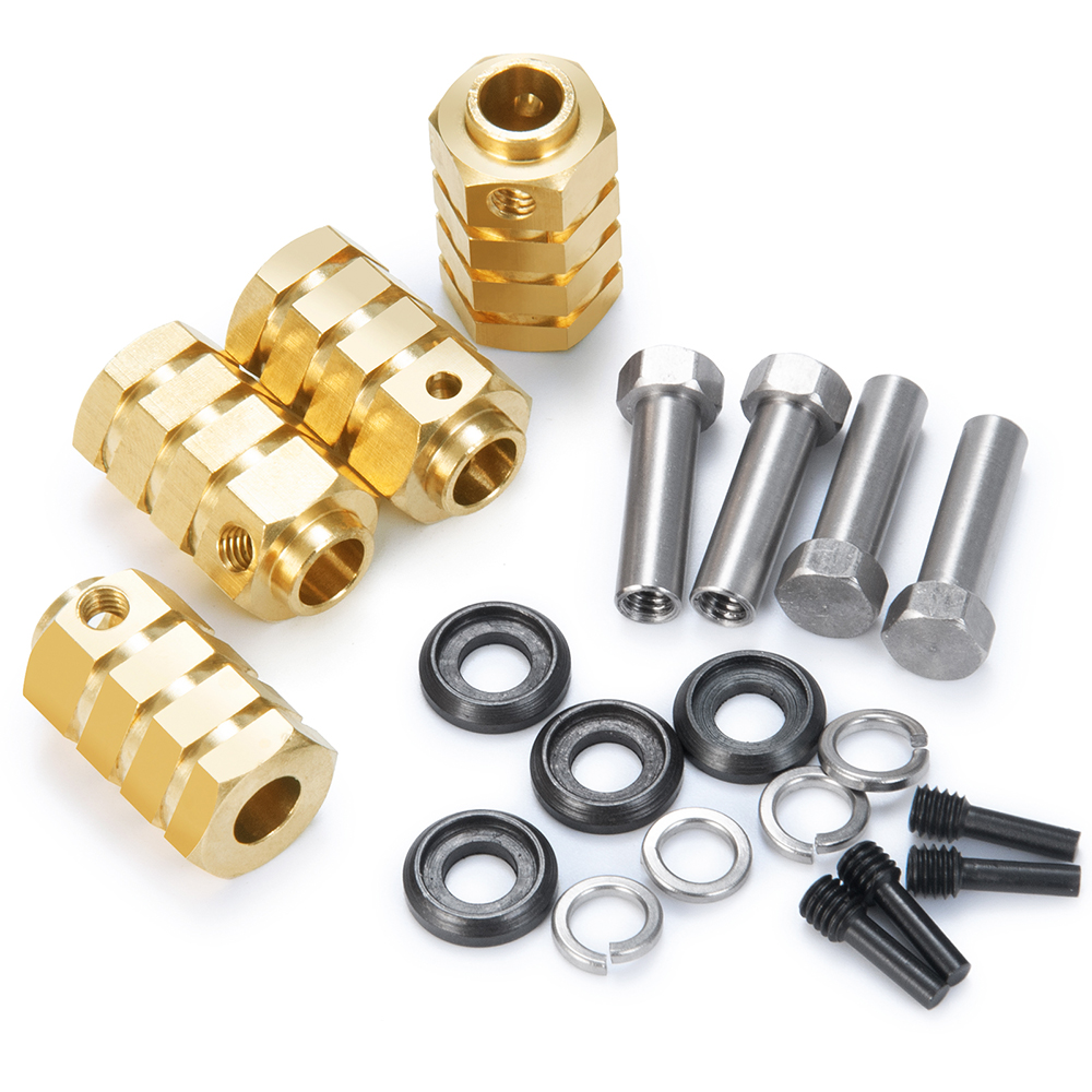 YEAHRUN 4pcs 15/20mm Heavy Dut - огляд і ціна Wheel Hex Adapter
