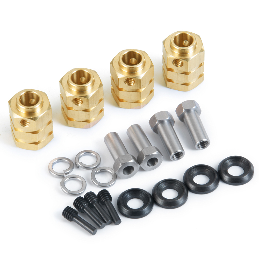 YEAHRUN 4pcs 15/20mm Heavy Dut - огляд і ціна Wheel Hex Adapter