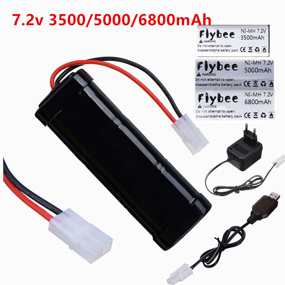 New 7.2V Battery 5000/6800mAh  - огляд і ціна Rc Hobby Hub