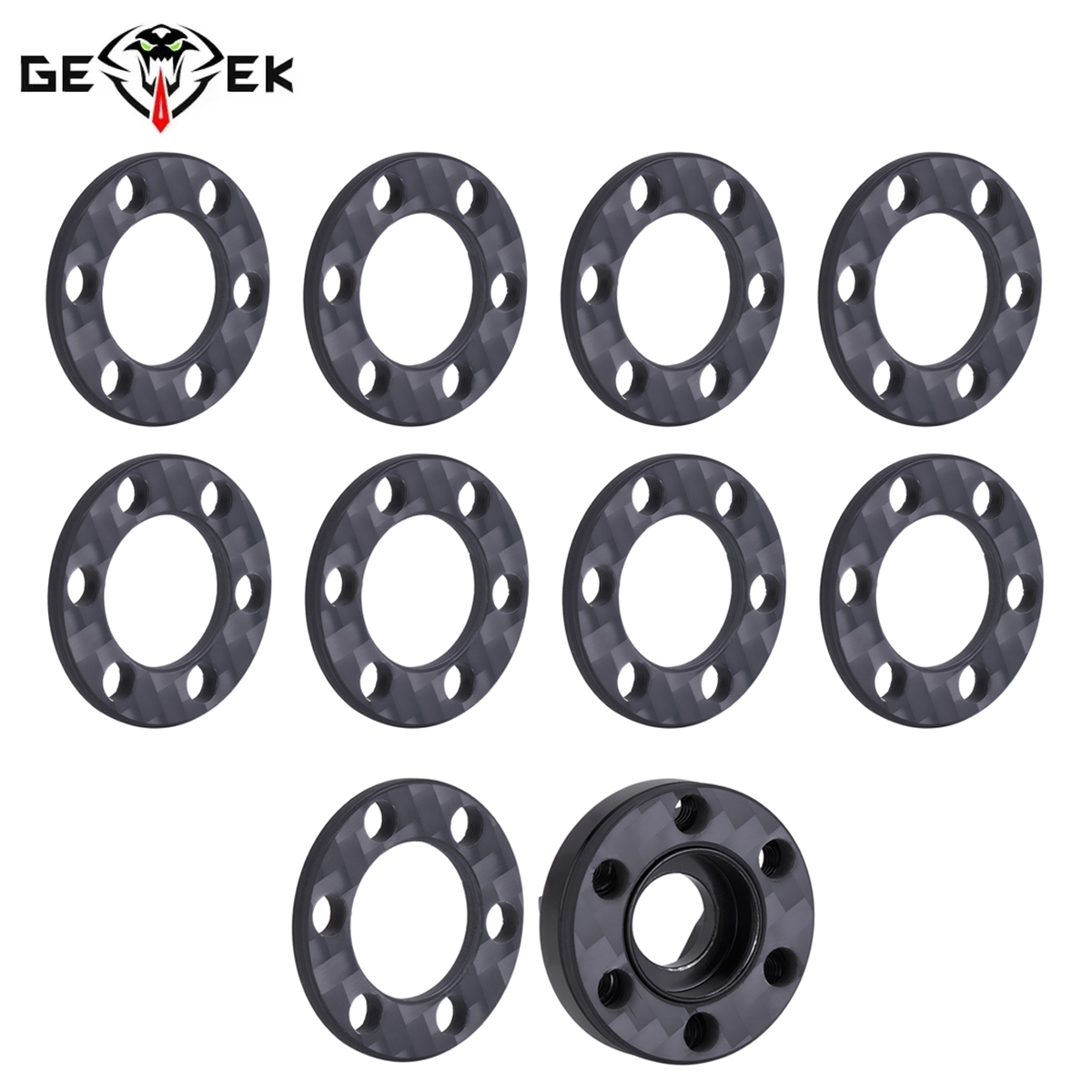 4/8Pcs Carbon Fiber Wheel Hex  - огляд і ціна Wheel Hex Adapter