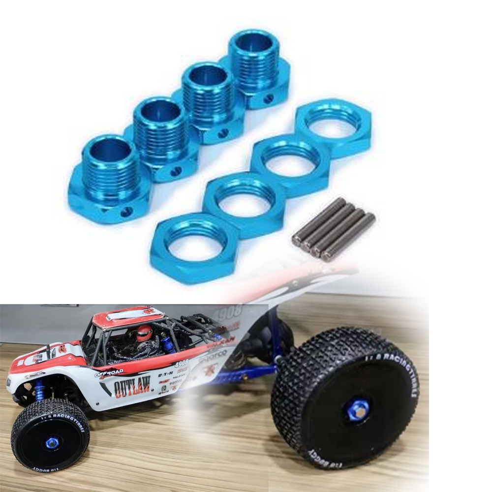 4PCS YSIDO Aluminum 17mm Hex W - огляд і ціна Wheel Hex Adapter