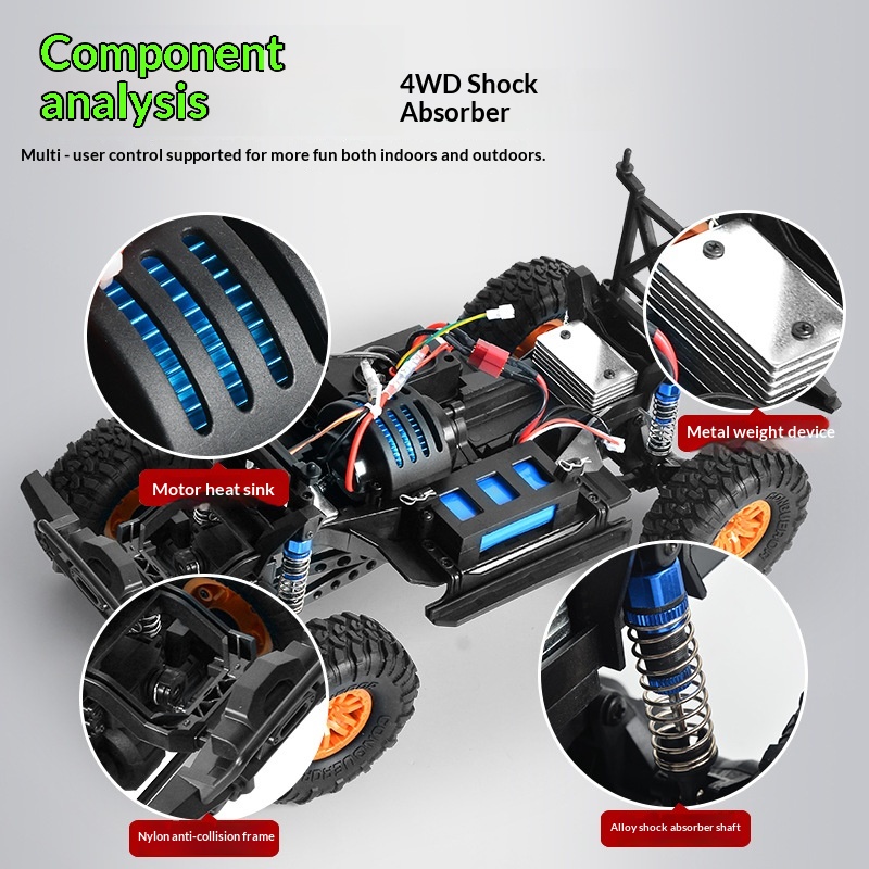 Huangbo Rc 1 10 Full Scale 4Wd - огляд і ціна Rc Hobby Off Road