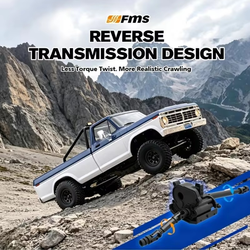 FMS 1:18 FCX18 II F‑100 Brushe - огляд і ціна Rc Hobby Off Road