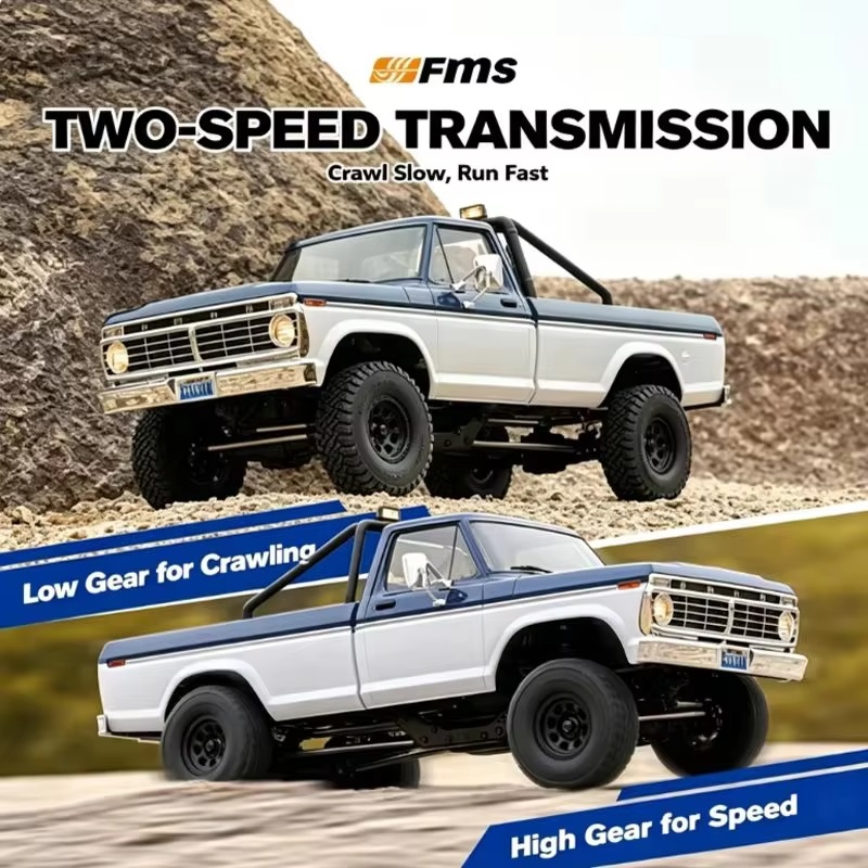 FMS 1:18 FCX18 II F‑100 Brushe - огляд і ціна Rc Hobby Off Road