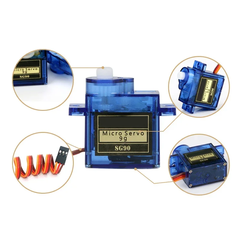 2/4/8/20Pcs SG90 9G Micro Serv - огляд і ціна Rc Hobby Wing