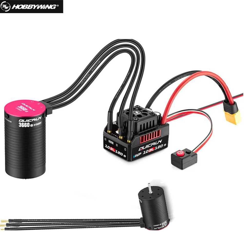 HobbyWing QuicRun WP 10BL120 G - огляд і ціна Rc Hobby Engine