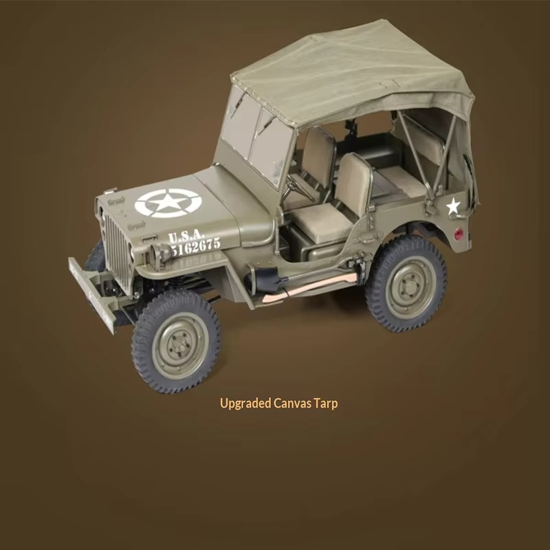 6 Scale RC Willys Jeep 4WD Off - огляд і ціна Rc Jeep Hobby