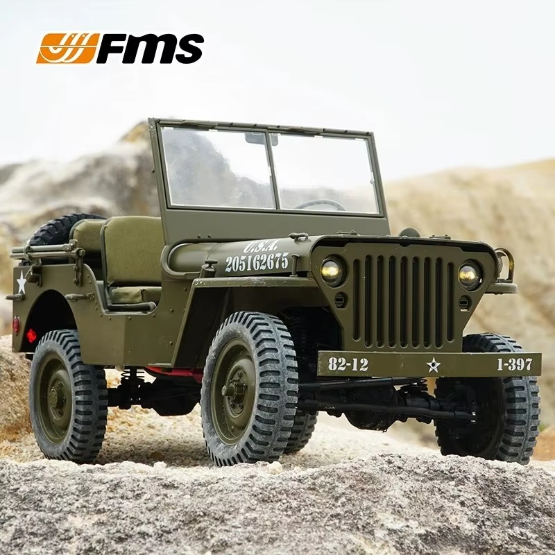 6 Scale RC Willys Jeep 4WD Off - огляд і ціна Rc Jeep Hobby