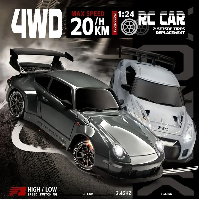 4WD RC Drift Car 2.4GHz 4x4 Ra - огляд і ціна Rc Hobby Pro