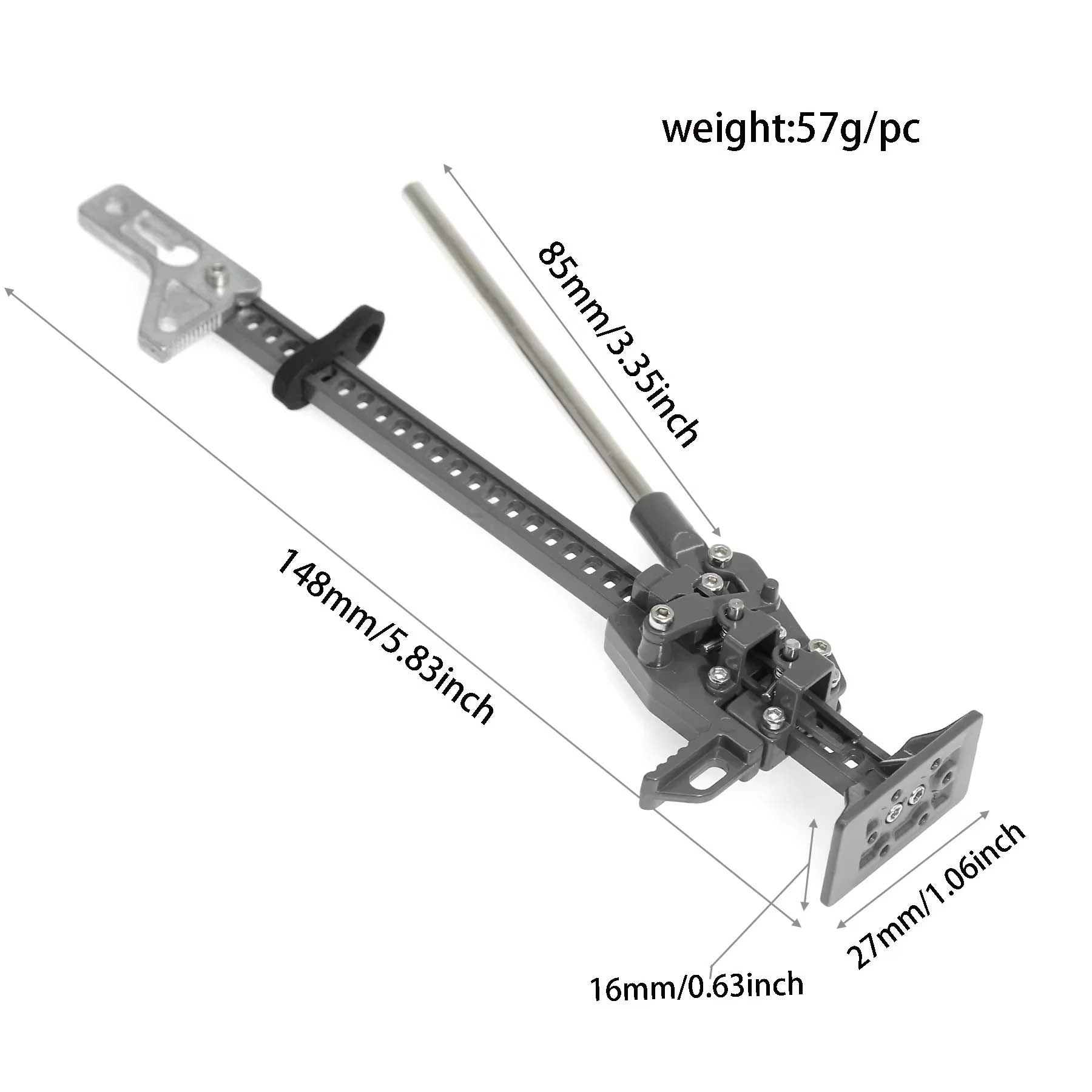 1PC 1/10 RC Crawler Metal Lift - огляд і ціна Rc Hobby Crawler