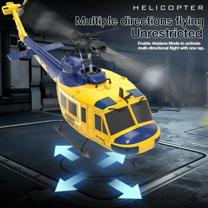 RC ERA C032 UH1 Huey 6 Channel - огляд і ціна Rc Helicopter Hobby Grade