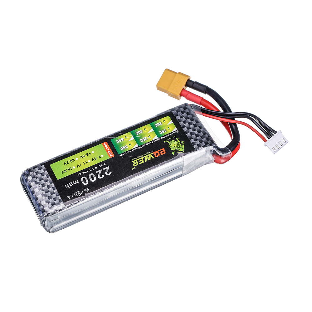 3S 11.1V 2200mAh 35C Lipo Batt - огляд і ціна Rc Hobby Hub
