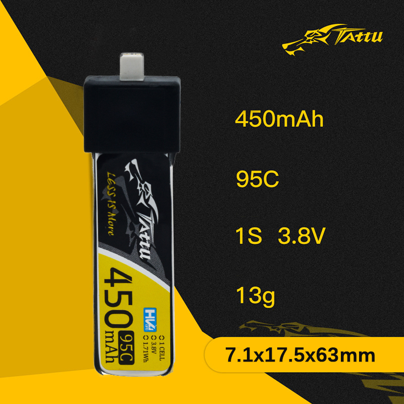 3Pcs NEW TATTU 450/500/550mAh  - огляд і ціна Lipo Battery 4S