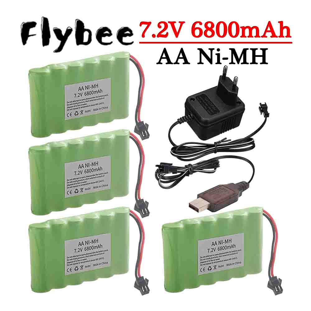 Ni-MH 7.2V 6800mAh SM Plug Bat - огляд і ціна Rc Hobby Hub