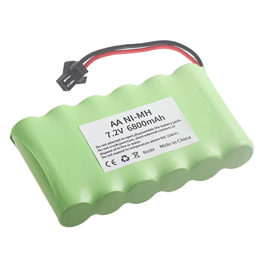 Ni-MH 7.2V 6800mAh SM Plug Bat - огляд і ціна Rc Hobby Hub