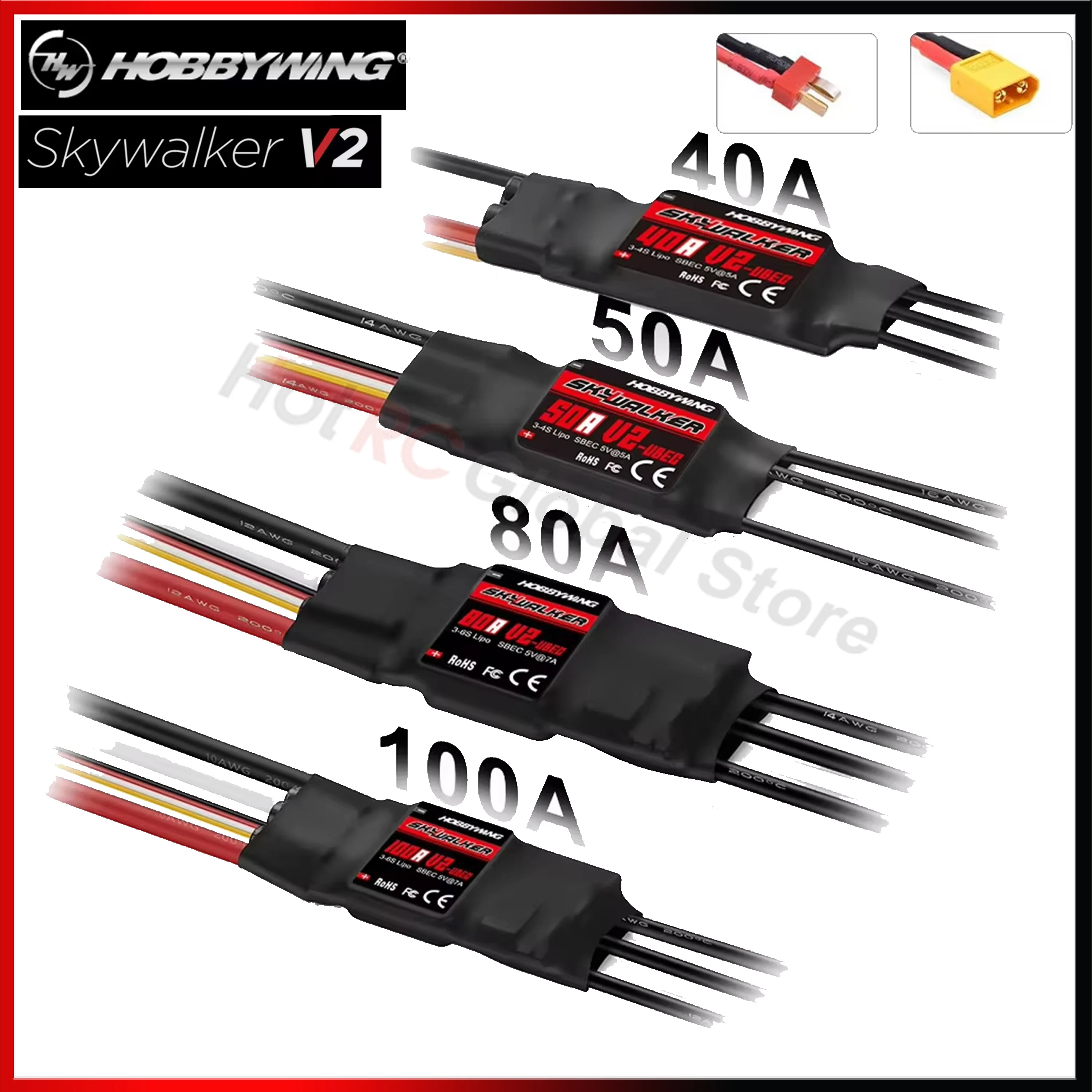 HOBBYWING Skywalker V2 Series  - огляд і ціна Rc Hobby Wing