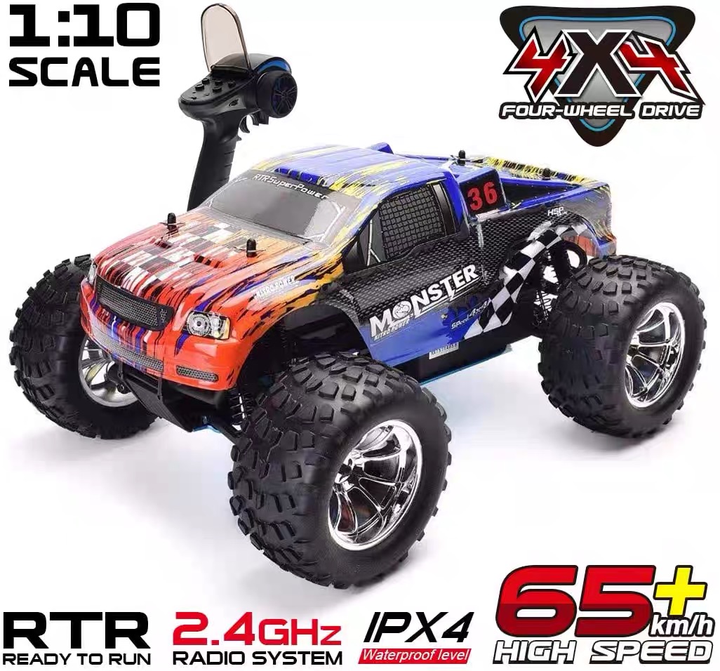 HSP RC Truck 1:10 Scale Nitro  - огляд і ціна Rc Hobby Engine