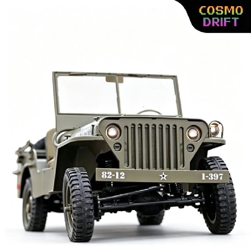 Fms 1/6 1941 Mb Scale Crawler  - огляд і ціна Rc Jeep Hobby