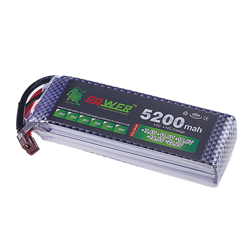 3S Lipo Battery 11.1V 5200mah  - огляд і ціна Rc Hobby Hub