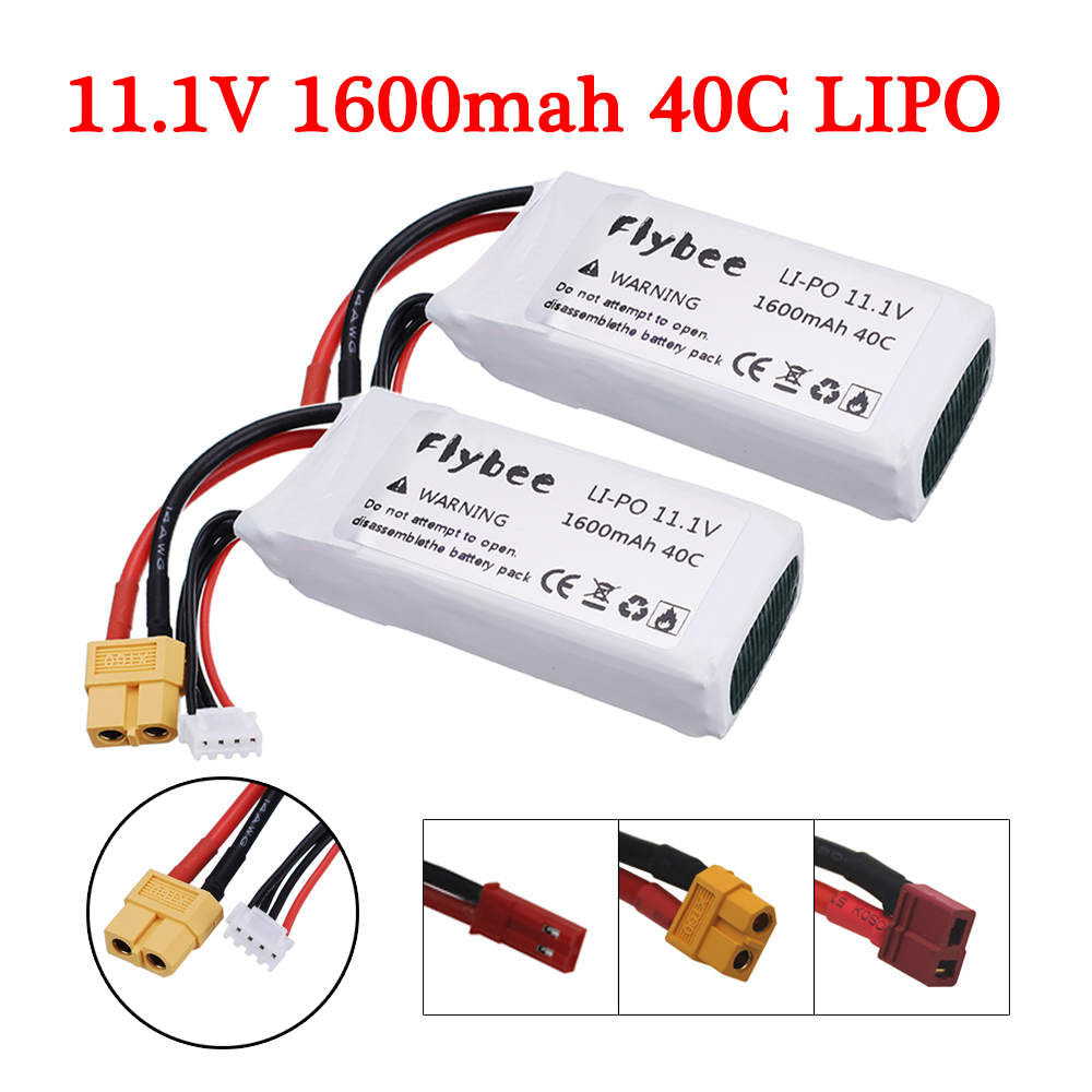 2pcs High Rate 40C 11.1V 1600m - огляд і ціна Rc Hobby Crawler