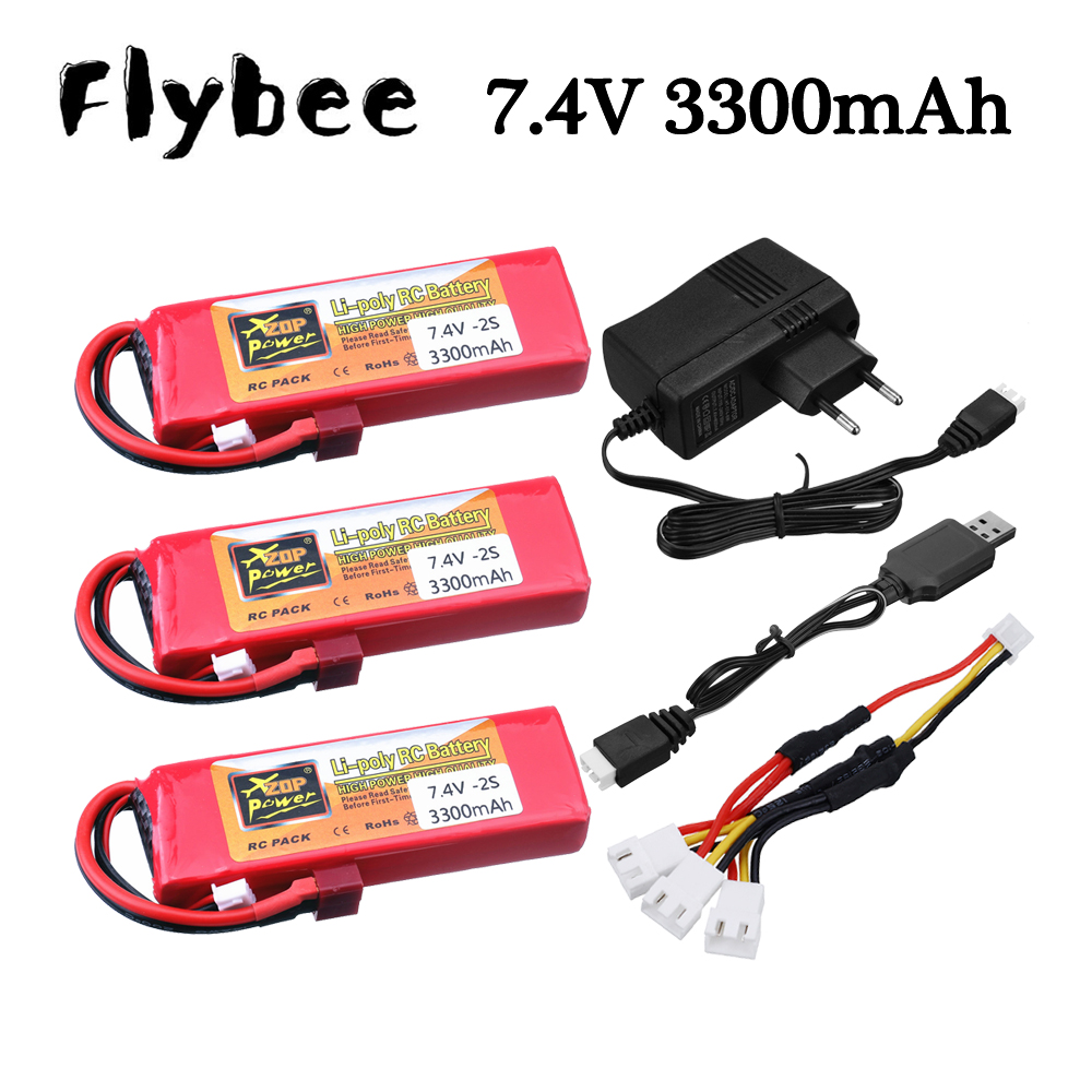 2S 7.4V 3300mAh Lipo Battery C - огляд і ціна Rc Hobby Hub