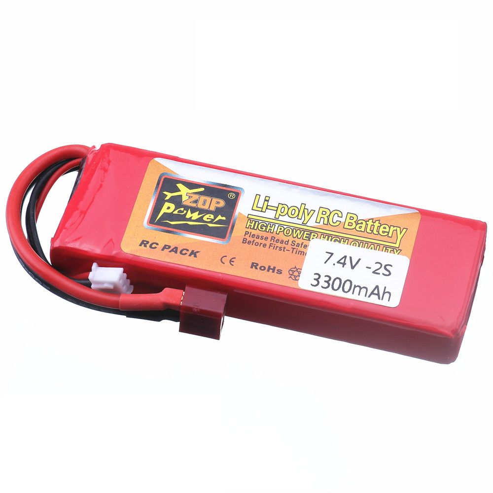 2S 7.4V 3300mAh Lipo Battery C - огляд і ціна Rc Hobby Hub