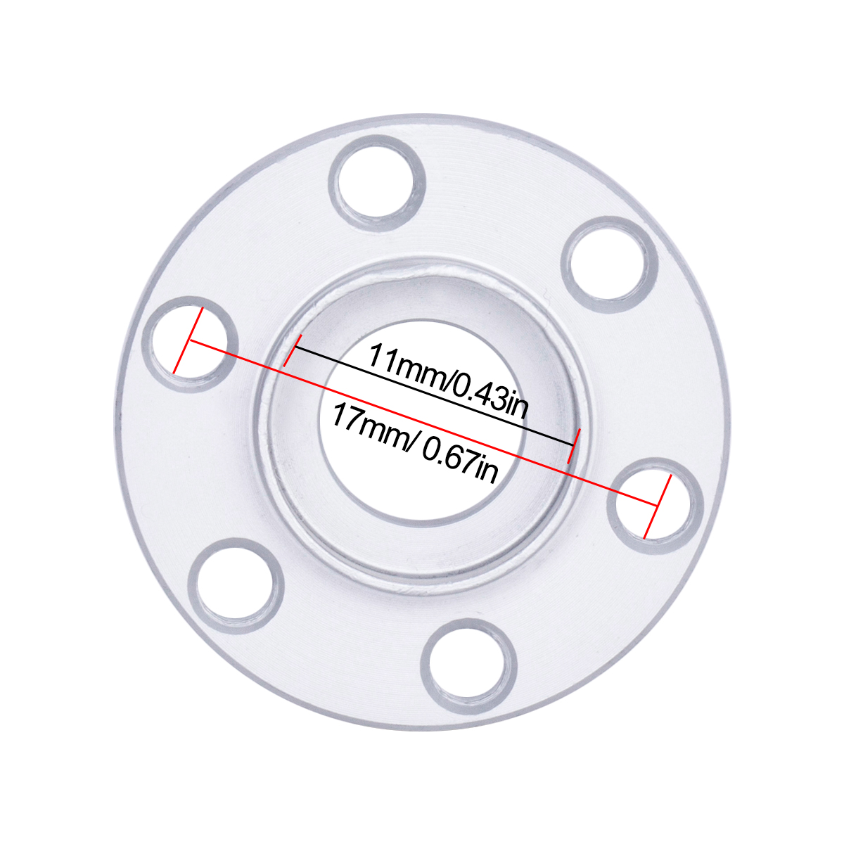 Aluminum Wheel Hex Hub 6/9/12/ - огляд і ціна Wheel Hex Adapter