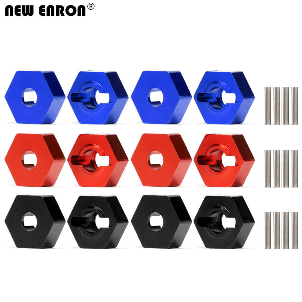 red/blue/black Aluminium 6061  - огляд і ціна Wheel Hex Adapter