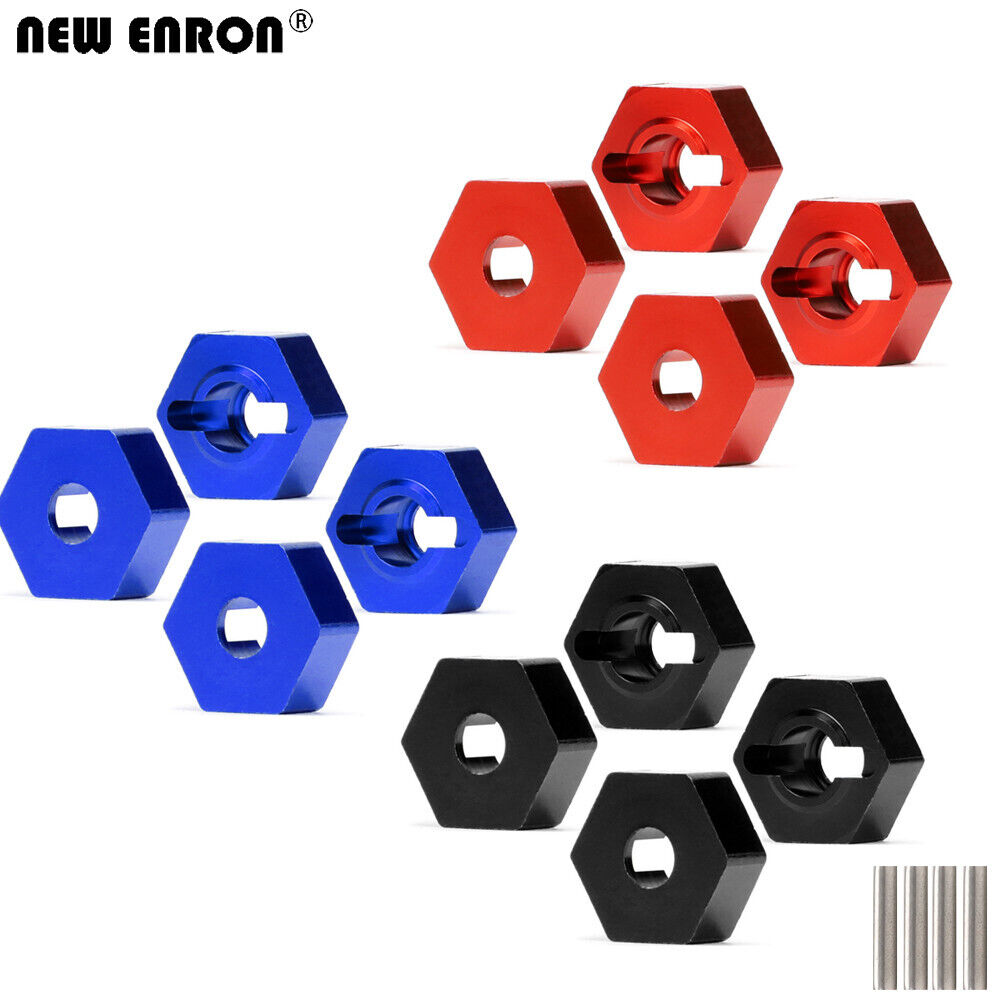 red/blue/black Aluminium 6061  - огляд і ціна Wheel Hex Adapter